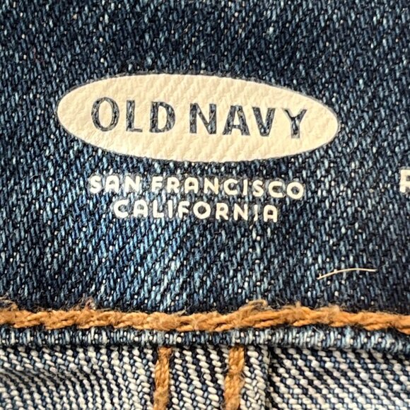 Old Navy Womens Semi-Fitted Denim Shorts Size 10 Regular - Picture 3 of 6
